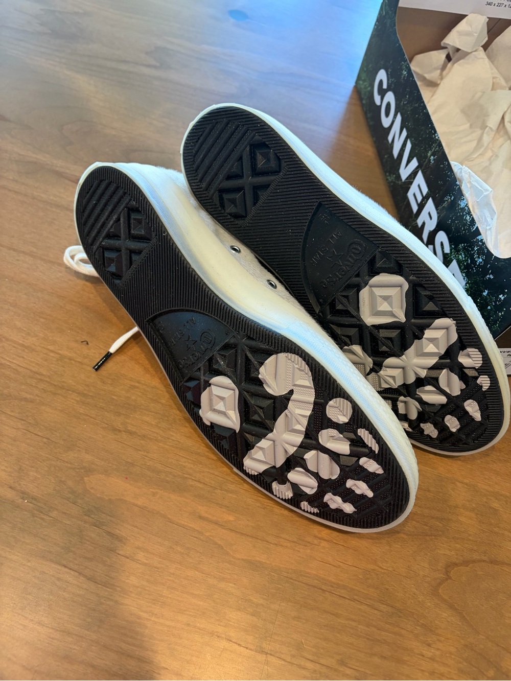 NIB $130 Converse x CLOT Chuck 70 Hi “Giant Panda” 8.5 Mens, 10.5 Women’s - Picture 6 of 11